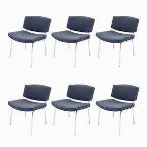 Mid-Century Conseil Chairs by Pierre Guariche for Meurop, 1960s, Set of 6