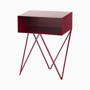 Robot Side Table in Beetroot by &New