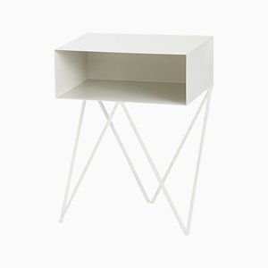 Robot Side Table in Paper White by &New