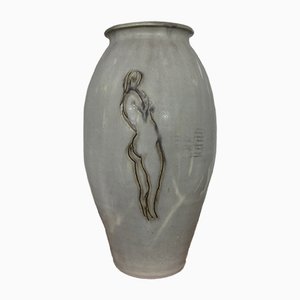 Ceramic Nude Woman Vase, 1960s