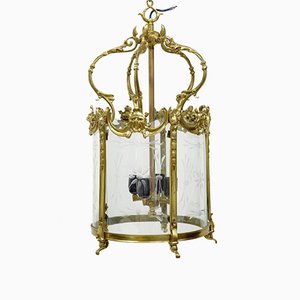 Französische Vintage Ormolu Laterne