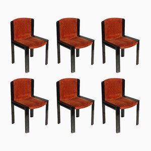 Model 300 Chairs from Pozzi,1965, Set of 6