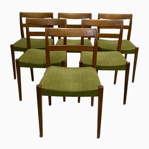 Vintage Swedish Chairs by Nils Jonsson for Troeds Bjarnum, Set of 6