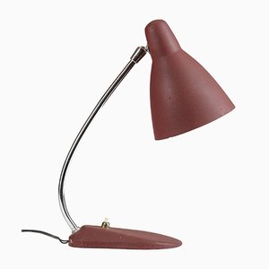Italian Colored Metal Table Lamp, 1950s