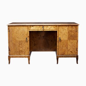 Bureau Mid-Century Scandinave en Bouleau