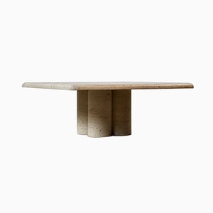Travertine Coffee Table by Mario Bellini for Cassina, 1970s