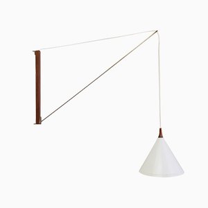 Lampada da parete Counterbalance Arc di Willem Hagoort per Hagoort, anni '50