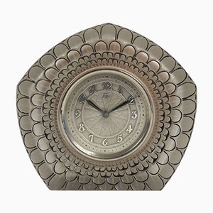 Vintage Dalhia Clock by René Lalique