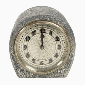 Vintage Eglantines Clock by René Lalique