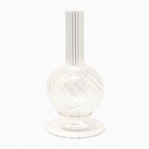 Vase Dervish Mini Marron en Verre Borosilicate par Kanz Architetti pour Hands On Design