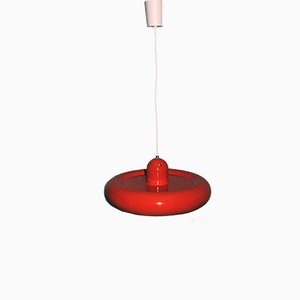 Lampe à Suspension en Métal Laquée, 1960s