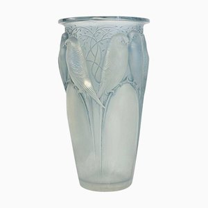 Jarrón Ceylan vintage opalescente de René Lalique