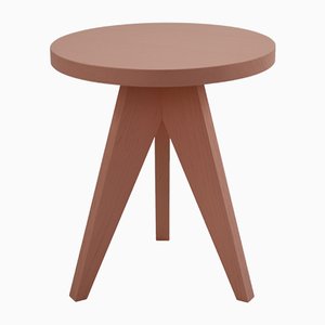 Tavolino Lollipop color rosa polvere di Dejan Stanojevic per ASTAL furniture