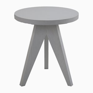 Lollipop Side Table in White by Dejan Stanojevic for ASTALfurniture