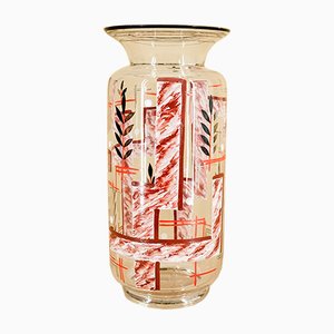 Vase Art Deco en Verre, 1920s