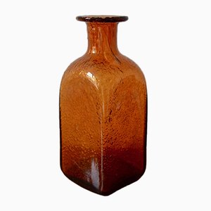 Vintage Danish Vase in Blown Glass