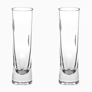 Verres à Champagne Série Cuts en Cristal Artisanaux par Martino Gamper pour J. HILL's Standard, Irlande, Set de 2