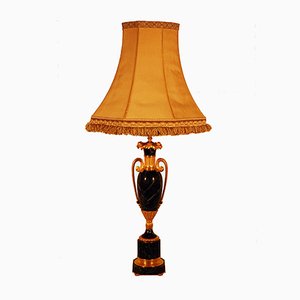 Vintage Marbre & Gilt Bronze Table Lamp de Maison Jansen