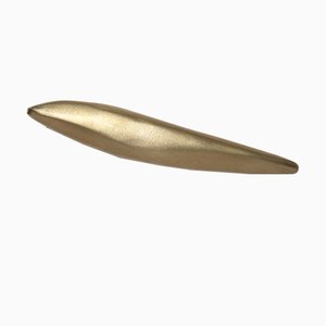 Elemental Holds Cocoon Haken oder Griff aus Messing von Noah Spencer für Fort Makers, 2019