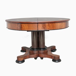 Mahogany Extendable Table, 1840s