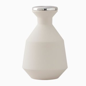 White Small Vase von Hend Krichen