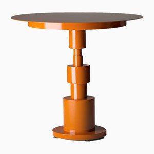 Orangefarbener Periplo Tisch von Sara Mondaini für Officine Tamborrino