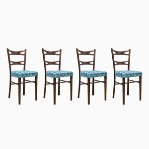 Spanish Dining Chairs from Muebles Mocholi, 1960s, Set of 4