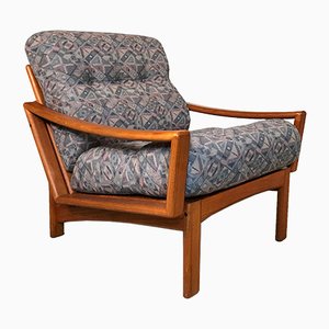 Fauteuil en Teck de Glostrup, Danemark, 1960s