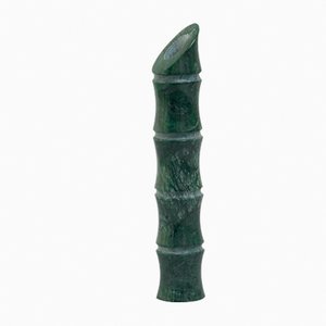 Kadomatsu Vase L in Verde Guatemala Marble by Michele Chiossi for MMairo