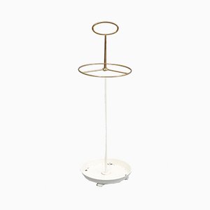 Mid-Century Brass Umbrella Stand by Gunnar Ander for Ystad