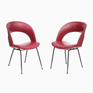 Set of Italian Chairs by Gastone Rinaldi for Rima, 1950s