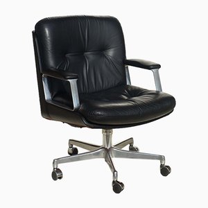 P128 Office Chair by Osvaldo Borsani for Tecno, 1970s