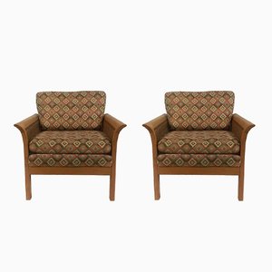 Set of Rotang Lounge Chairs from Arne Norell, 1970s
