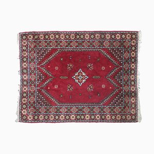 Vintage Hand-Knotted Moroccan Rabat