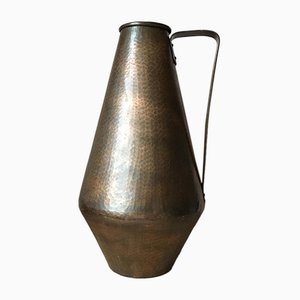 Vintage German Copper Jug or Vase from Eugen Zint