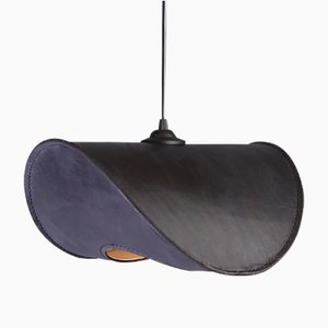 Petite Lampe à Suspension Zero One Noire par Jacob de Baan pour Uniqka