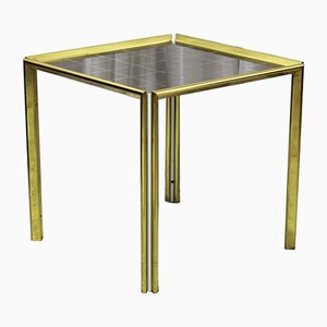 Vintage Golden Coffee Table, 1970s
