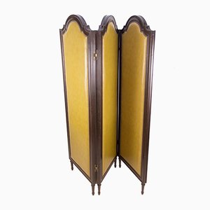 Paravento in similpelle, anni '30