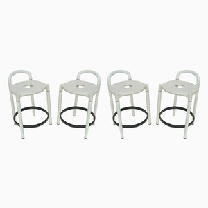 Italian Stools by Anna Castelli Ferrieri for Kartell, 1979, Set of 4