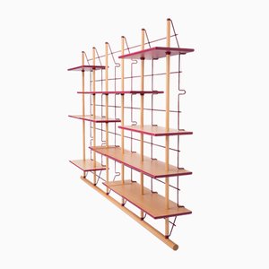 Memo Bookcase in Laminated Wood by Vittorio Passaro for Passaro Edizioni