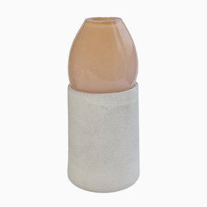 Große Nordic Mood Collection Vase in Pfirsichfarbe von Ekin Kayis