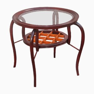 Italian Coffee Table in Shaped Wood, 1950s