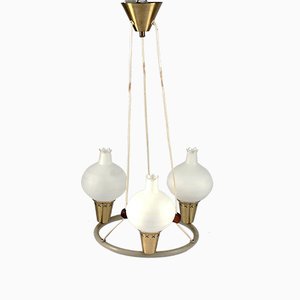 Mid-Century Chandelier by Mogens Hammer & Henning Moldenhawer for Louis Poulsen