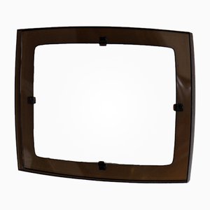 Smoked Acrylic Glass Mirror, 1970s