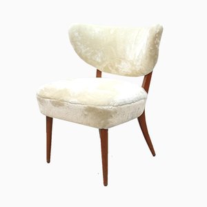 Danish Cocktail Wing Easy Chair, 1950s