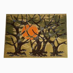 Tree & Sun Rug by Debiève