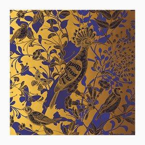 Textile Kolibri-Wandbekleidung von Chiara Mennini für Midsummer-Milano