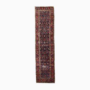 Tapis de Couloir Antique Fait Main, 1880s