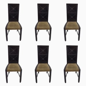 Antique Viennese Chairs, Set of 6