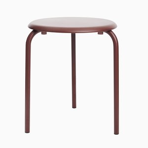 Chestnut Brown Tube Table by Mobles114